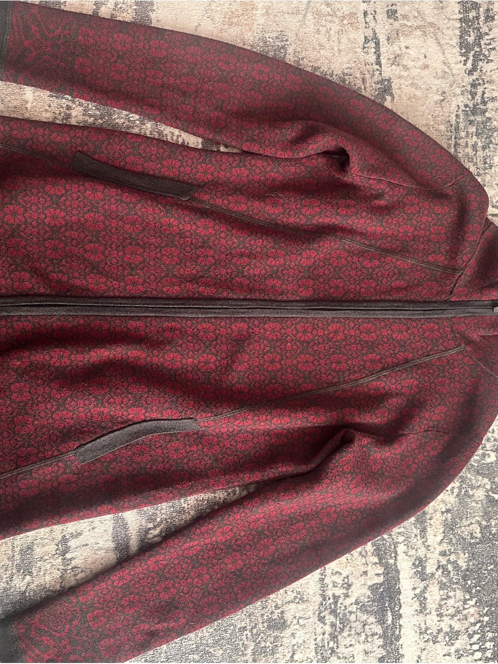 2 way zipper fall jacket